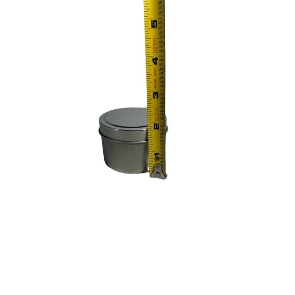 21 Pack 5oz Empty Silver Candle Tins with Lids For Candle Making - Open Box - Picture 8 of 12